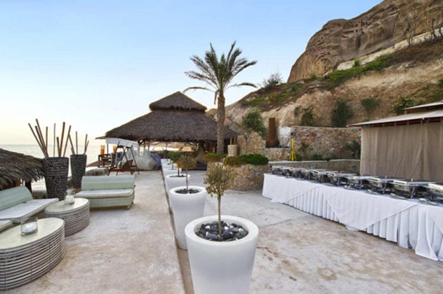 Theros Santorini Wedding Venue outdoors