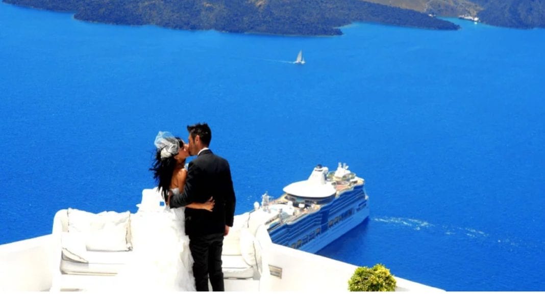 Celebrity Santorini Wedding Package