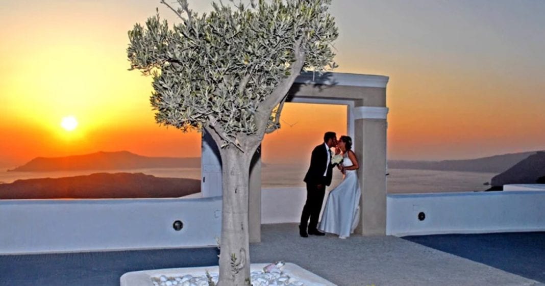 Sunset Dreams Santorini Wedding Package