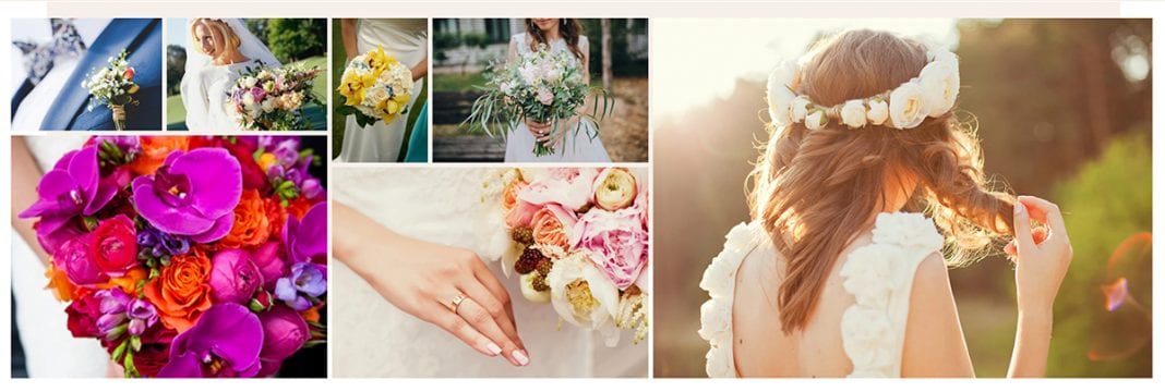 Santorini Wedding Flowers